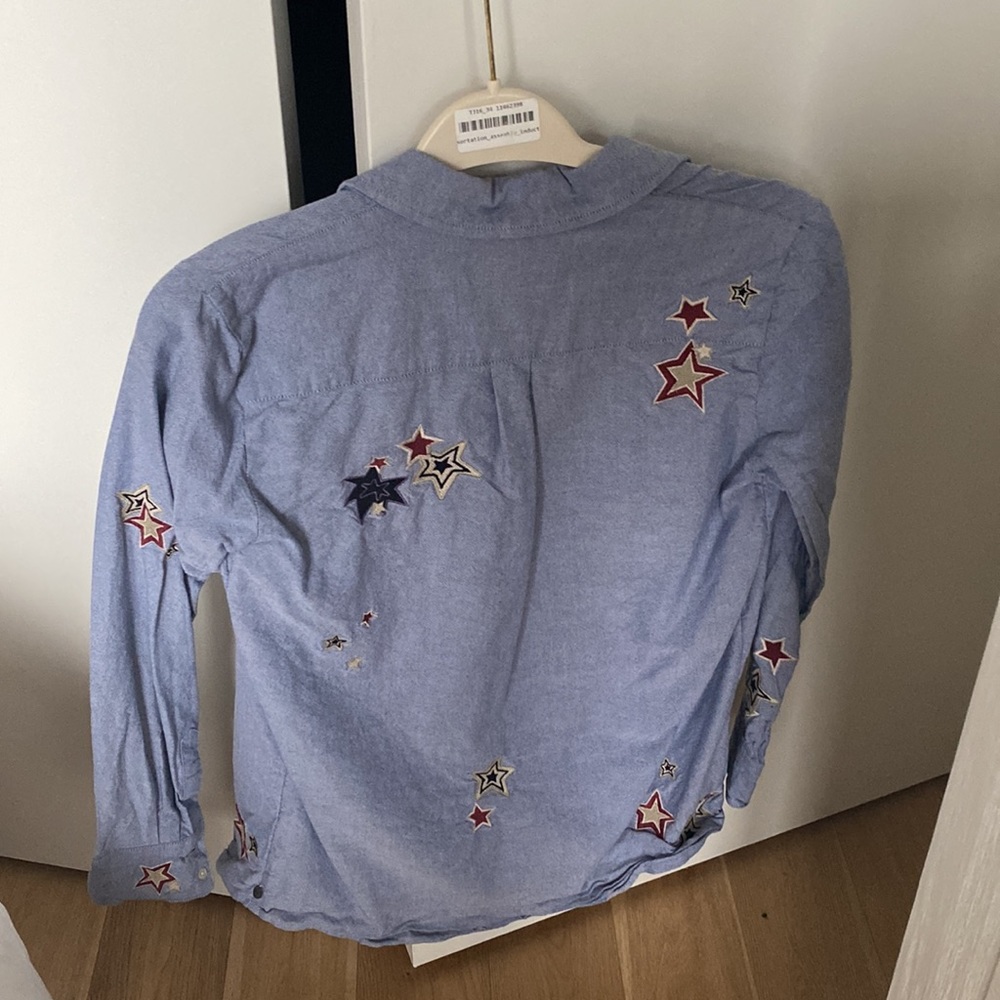Blue Star Button Down - image 2